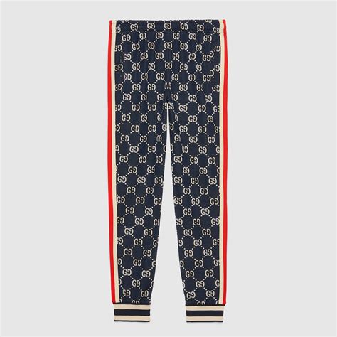 chandal hombre gucci|Pantalón de chándal con GG .